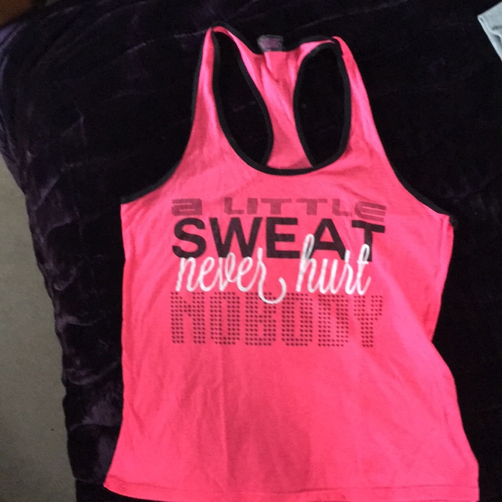 Material Girl workout tank